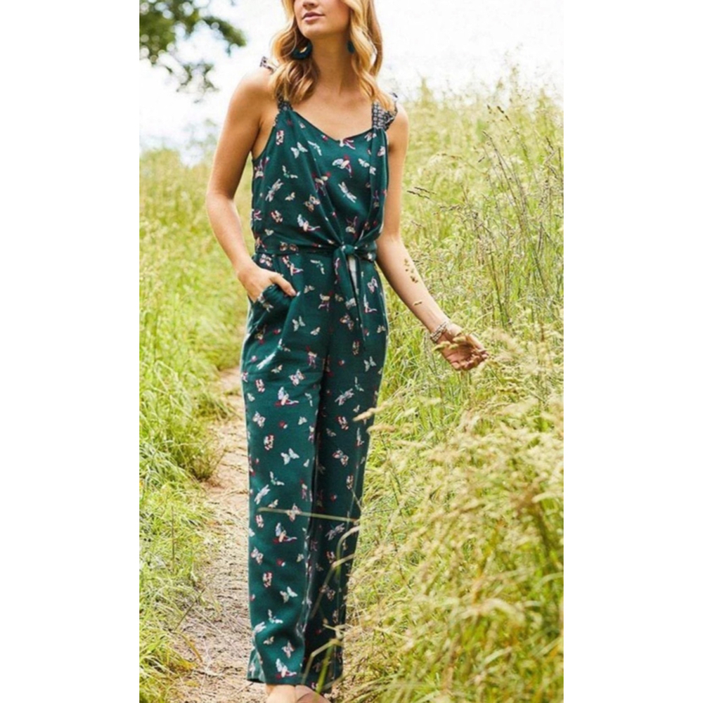 Matilda Jane Evergreen Dream Jumpsuit Small